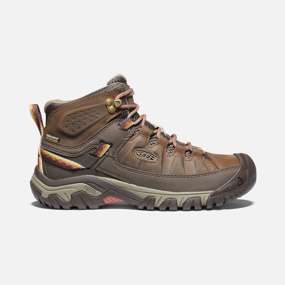 Keen Laarzen Dames Bruin - Targhee Iii Waterproof Mid - 64580-FWNI